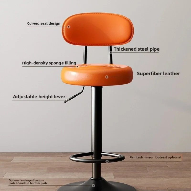 Home Bar Stools - Sgabello da bar per influencer, regolabile