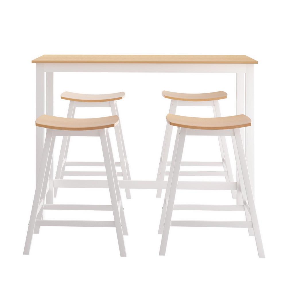 Home Bar Stools - Set di Tavolo da Bar e