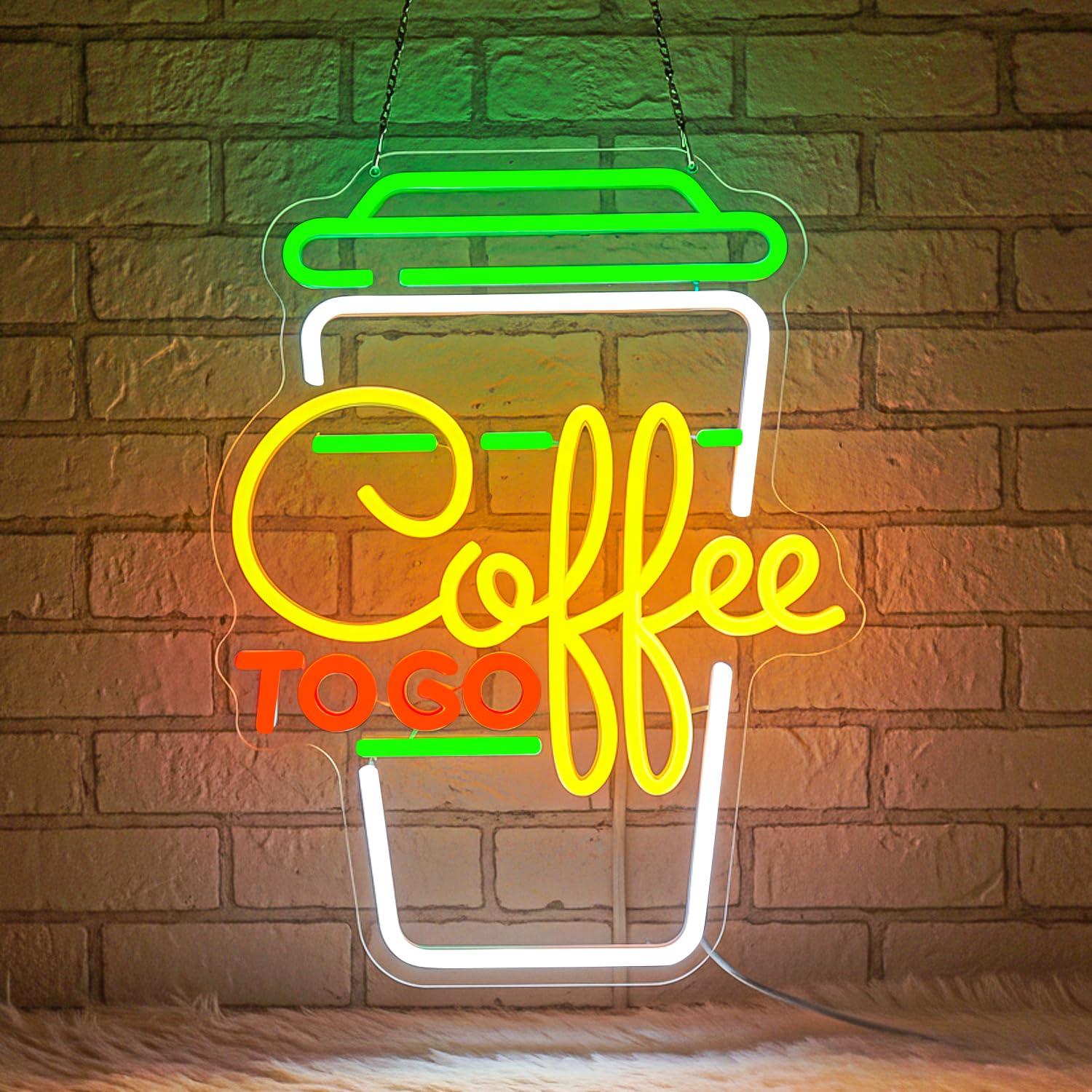 Home Bar Signs - Insegna al Neon per Caffè, Luci