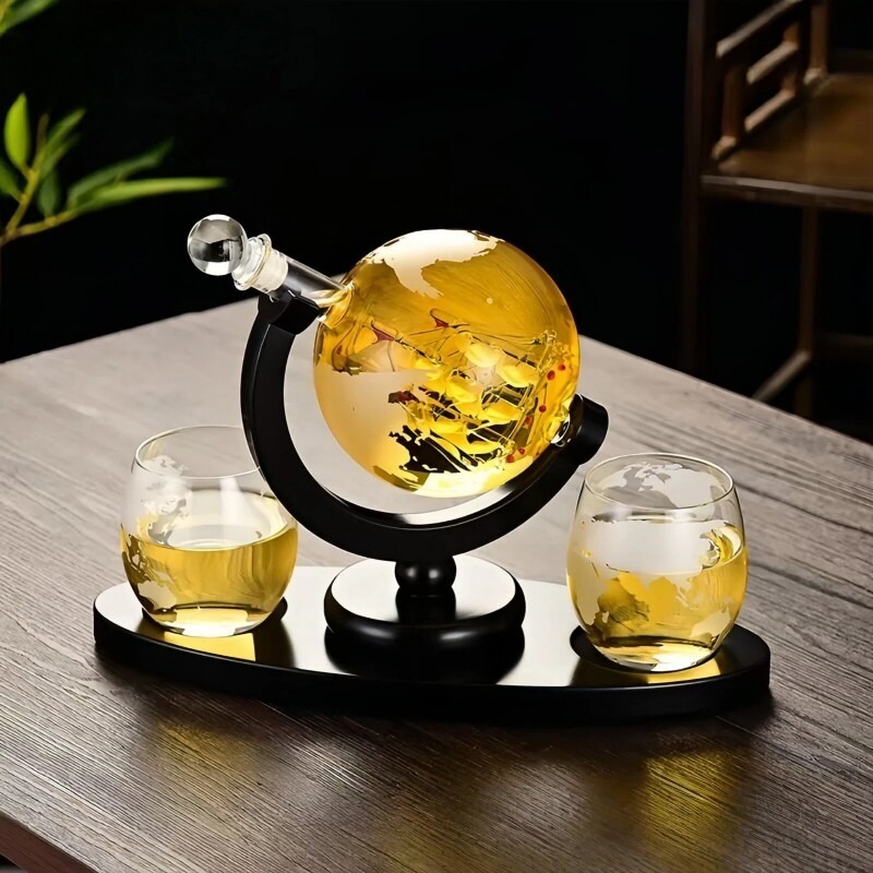 Home Bar Set - Set Decanter per Vino a Forma