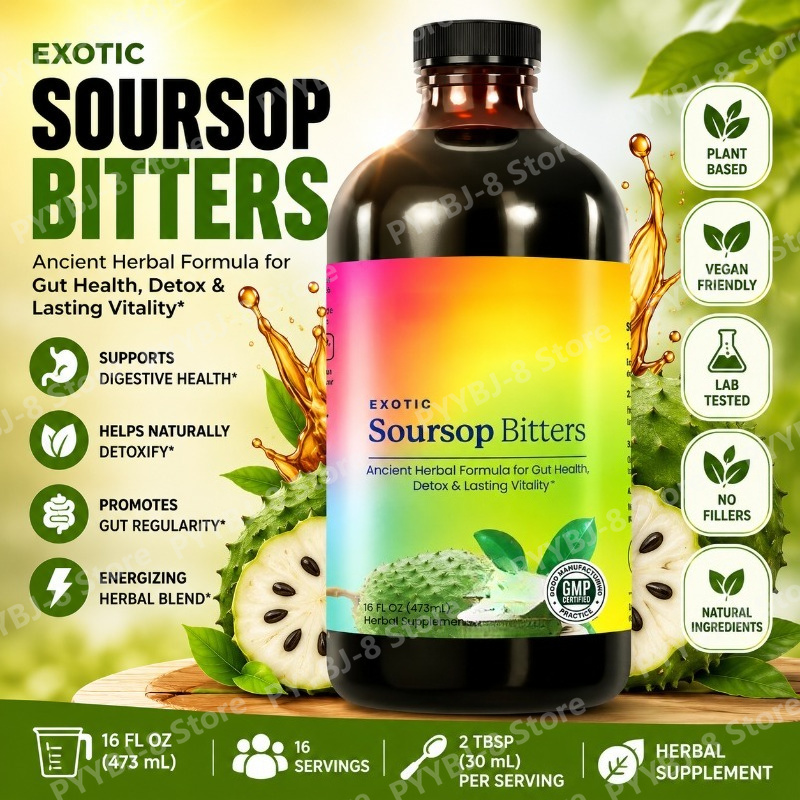 Bitters Bottle Set - Gocce Amare di Soursop Liquide 473ml
