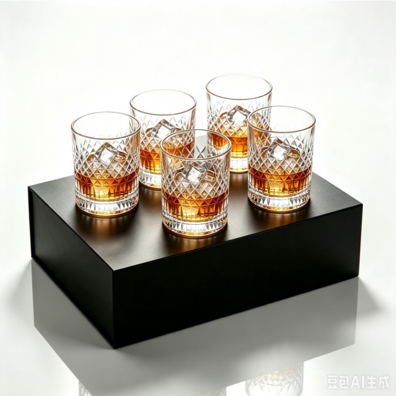 Old Fashioned Glass - Bicchieri da whisky in stile vintage