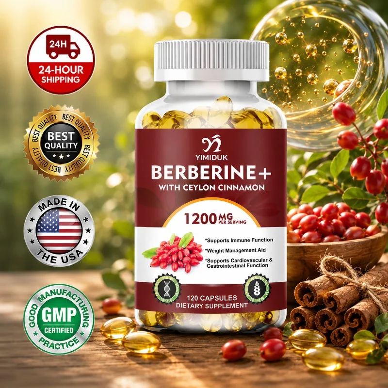 Bitters Bottle Set - Capsule di Berberina ad Alta Potenza,