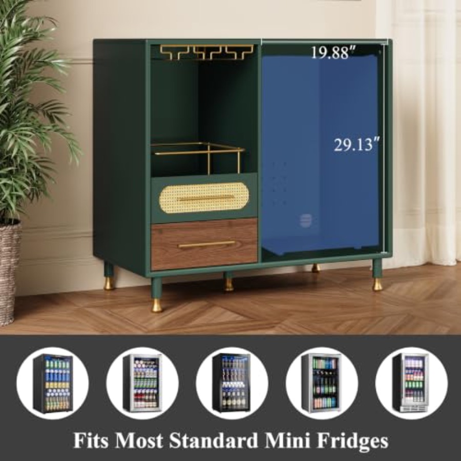 Mobile bar con spazio per mini - Home Bar And Fridge recensione e prezzo