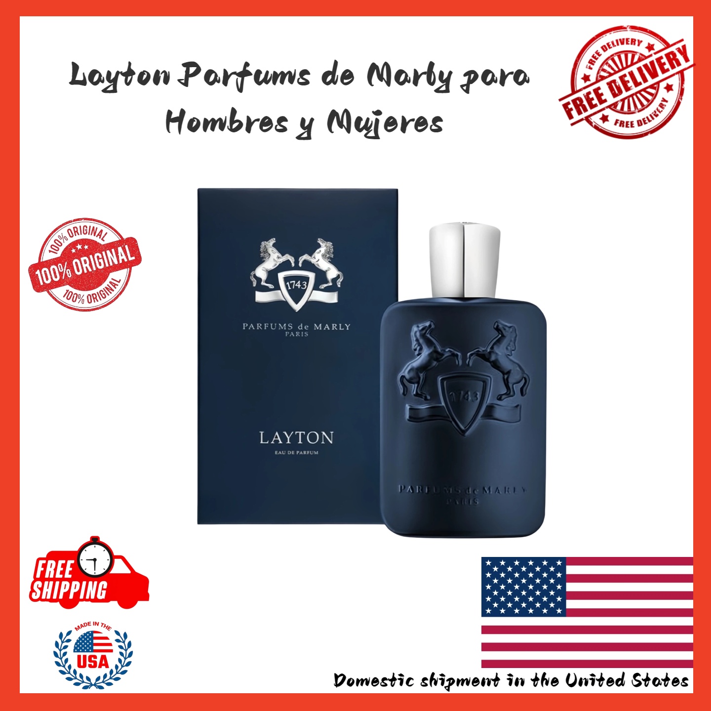 Parfums De Marly Layton 4.2oz  - Home Bar Accessories recensione e prezzo