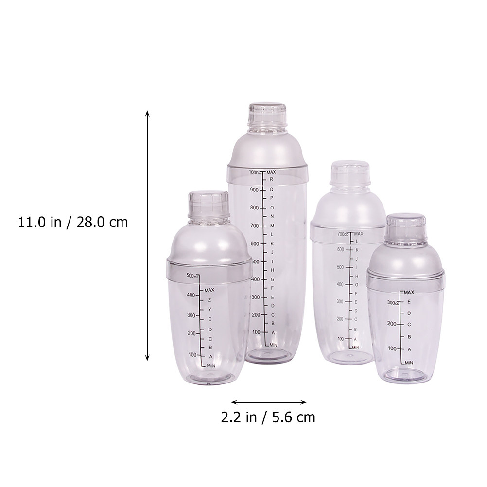 Set di 4 Shaker per Cocktail i - Home Bar Set recensione e prezzo