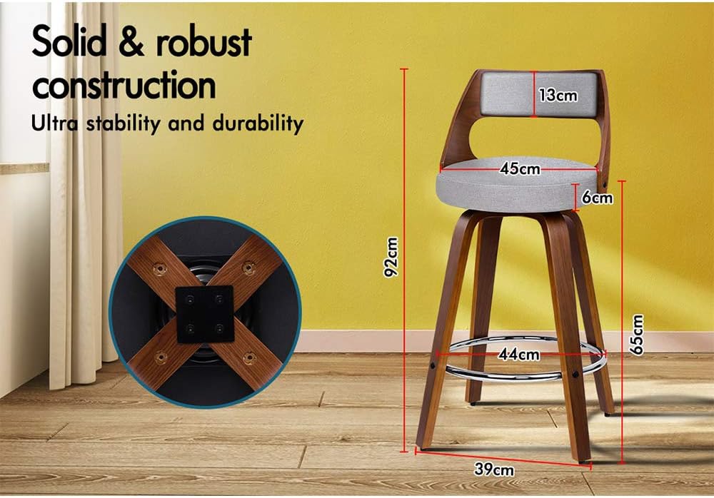 con poggiapiedi e livellatori  - Home Bar Stools recensione e prezzo