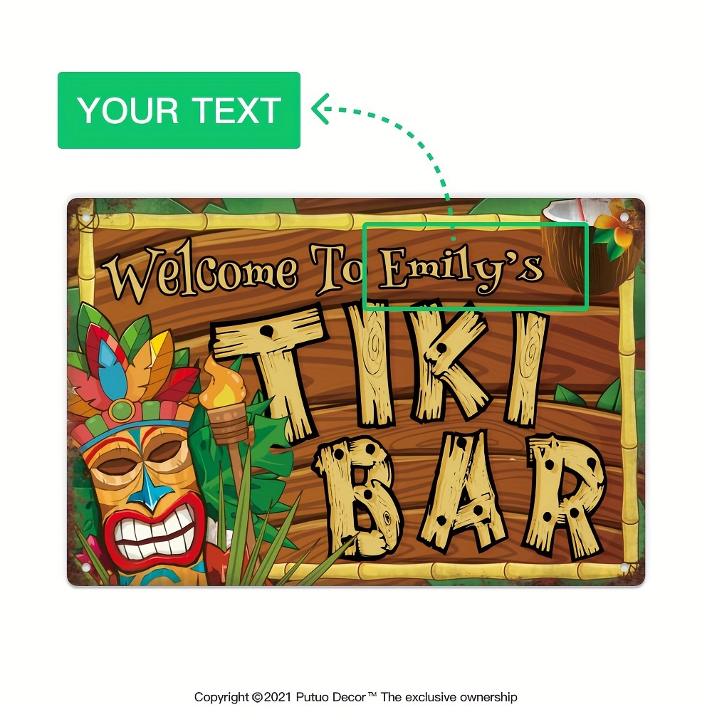 Insegna Personalizzata per Tik - Home Bar Signs recensione e prezzo