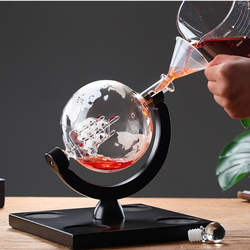 Set Decanter per Vino a Forma  - Home Bar Set recensione e prezzo