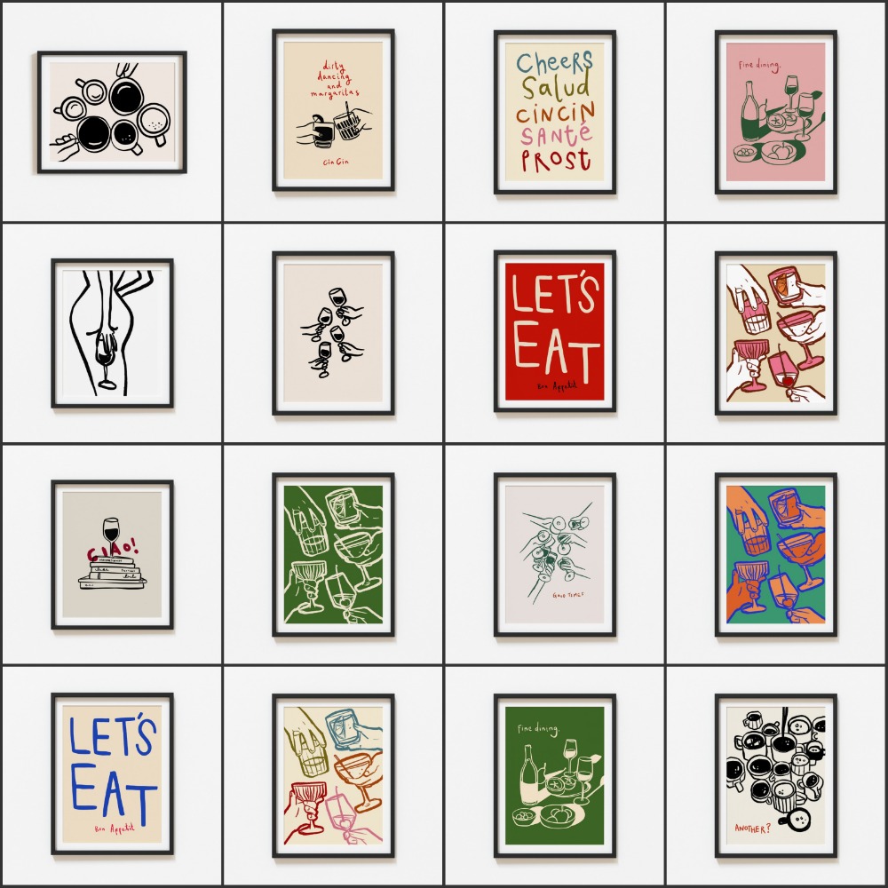 Poster artistico con bicchiere - Old Fashioned Glass recensione e prezzo